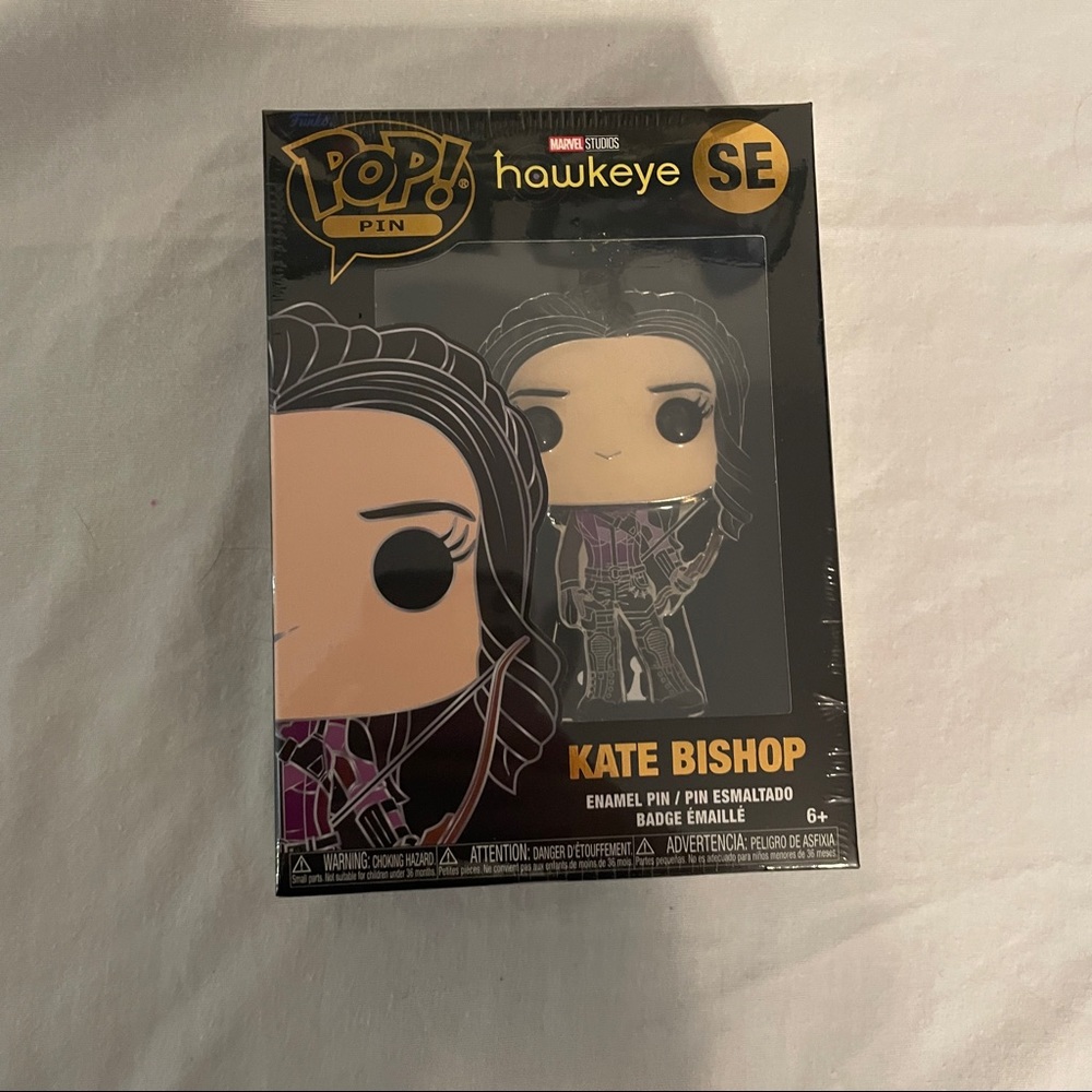 NIB Sealed Marvel Funko Pop! Pin - Kate Bishop SE from Marvel Studios Hawkeye